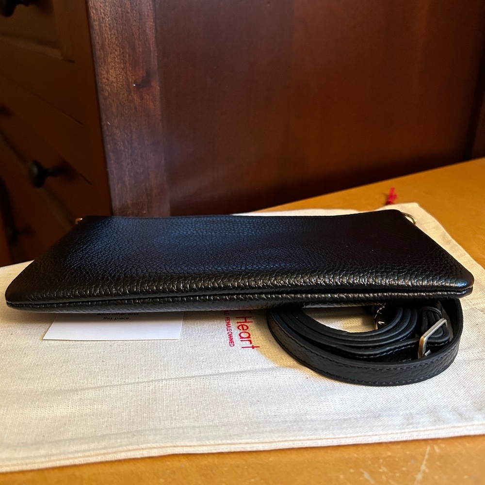 Patent of Heart Leather Crossbody Bag - Picture 3 of 8